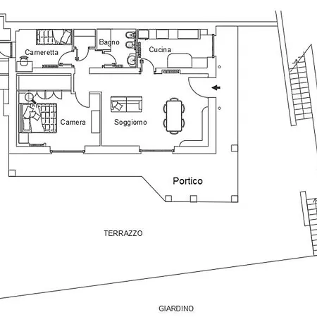 Cas'ale Appartement Monte Compatri